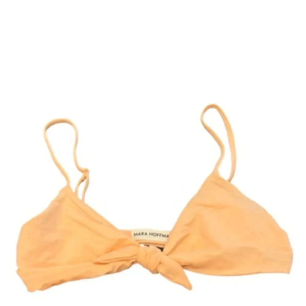 Mara Hoffman Carla Bikini Top - Peach Size M